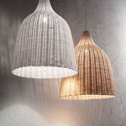Ideal Lux - Luster na kablu HAUNT 1xE27/60W/230V prečnik 35 cm bež
