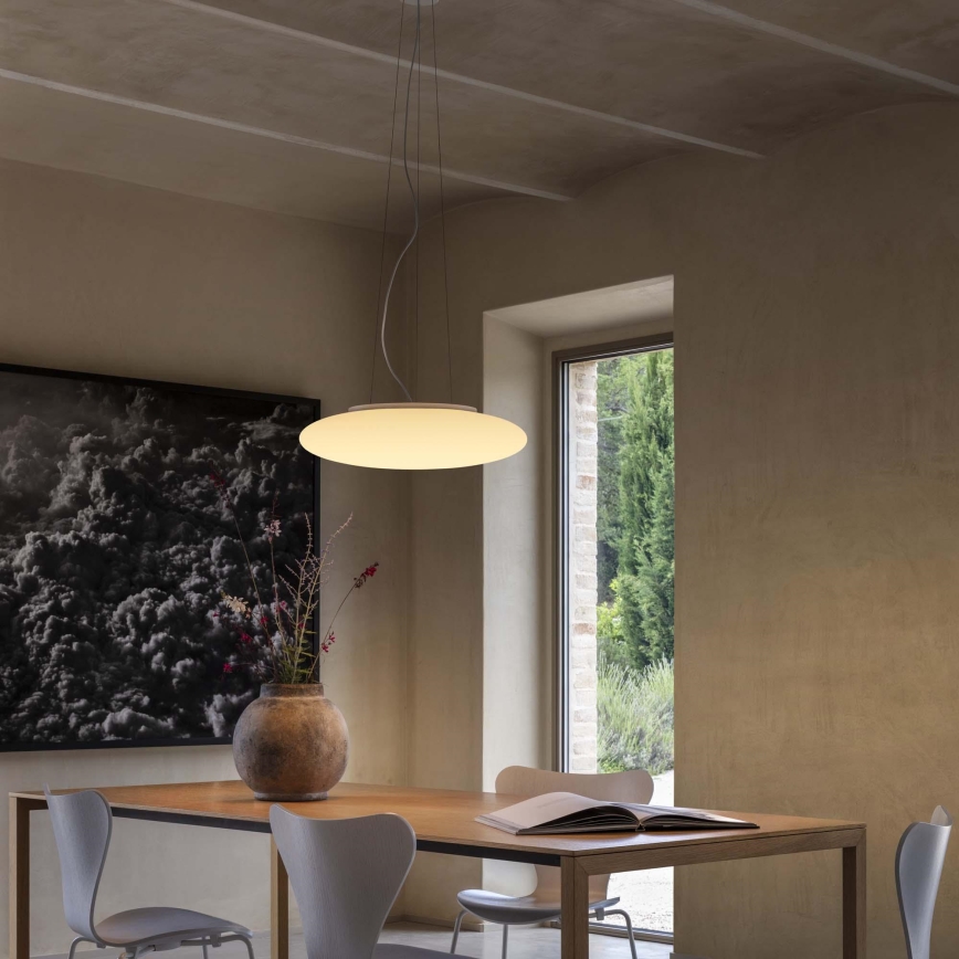 Ideal Lux - Luster na kablu SMARTIES 5xE27/42W/230V, prečnik 60 cm, bela