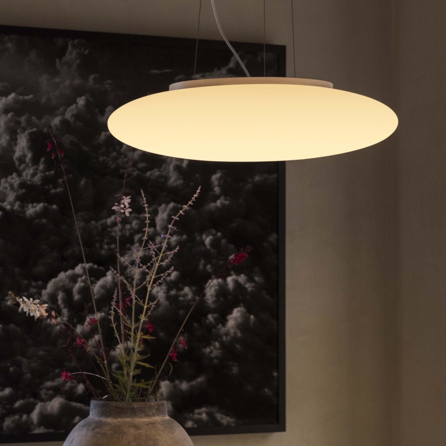 Ideal Lux - Luster na kablu SMARTIES 5xE27/42W/230V, prečnik 60 cm, bela