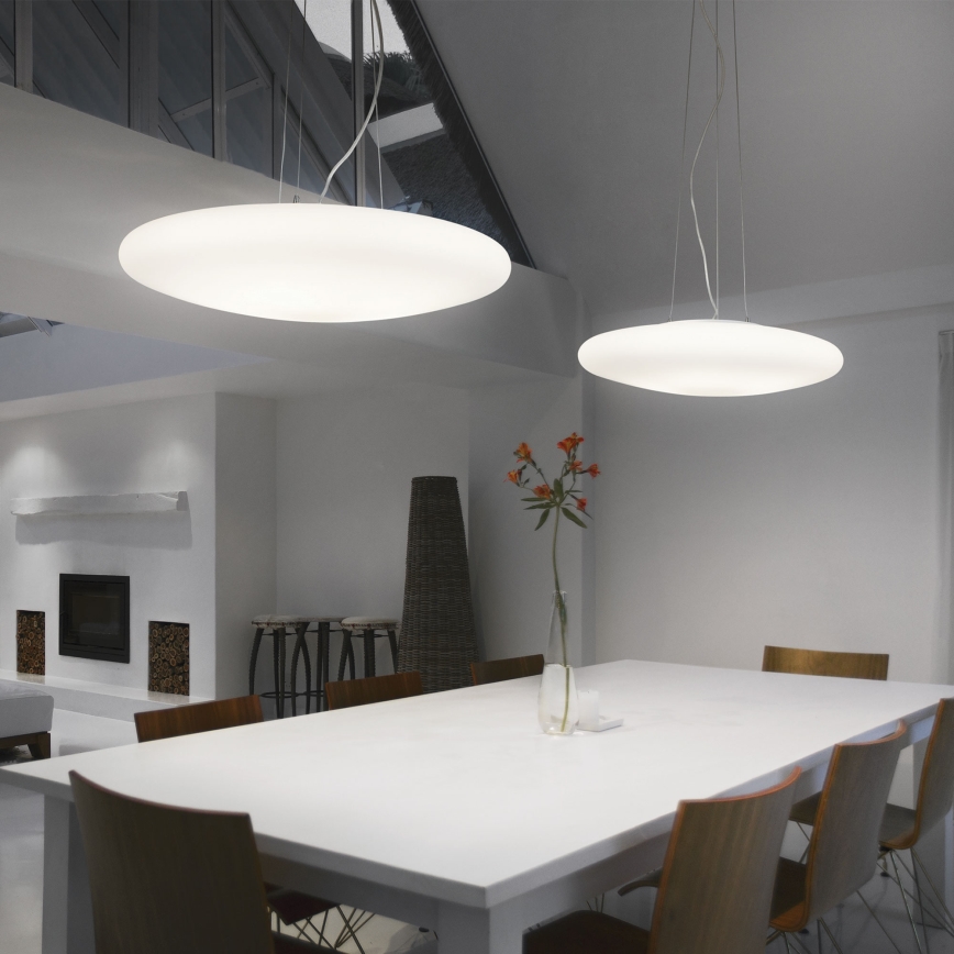Ideal Lux - Luster na kablu SMARTIES 5xE27/42W/230V, prečnik 60 cm, bela