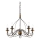 Ideal Lux - Luster na lancu CORTE 5xE14/40W/230V prečnik 54 cm bakar