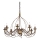 Ideal Lux - Luster na lancu CORTE 8xE14/40W/230V fi 80 cm bakar