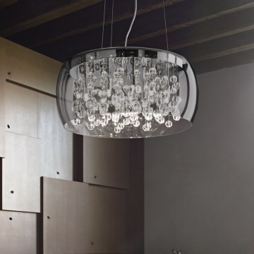 Ideal Lux - Luster na sajli AUDI 5xG9/40W/230V zadimljeno