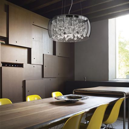 Ideal Lux - Luster na sajli AUDI 5xG9/40W/230V zadimljeno