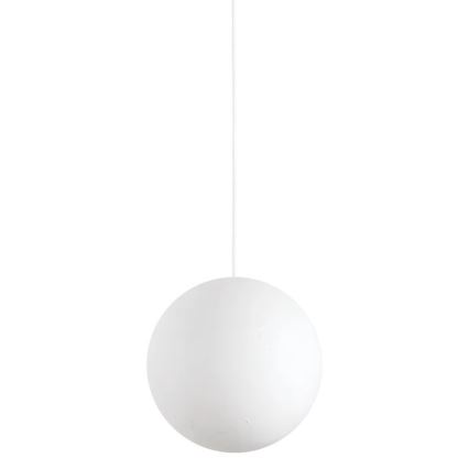 Ideal Lux - Luster na sajli CARTA 1xE27/25W/230V Ø 30 cm bela