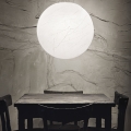 Ideal Lux - Luster na sajli CARTA 1xE27/25W/230V Ø 50 cm bela