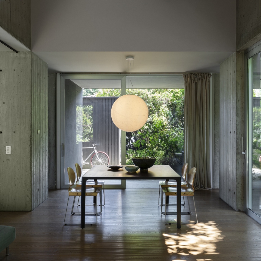 Ideal Lux - Luster na sajli CARTA 1xE27/25W/230V Ø 50 cm bela