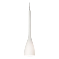Ideal Lux - Luster na sajli FLUT 1xE14/40W/230V Ø 10,5 cm bela