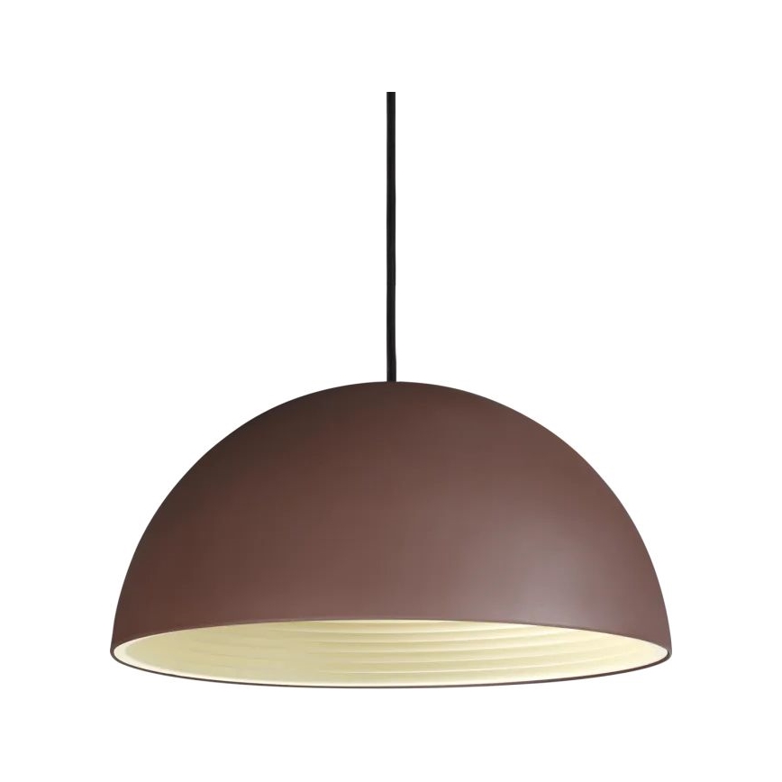Ideal Lux - luster na sajli FOLK 1xE27/60W/230V, prečnik 40 cm, braon