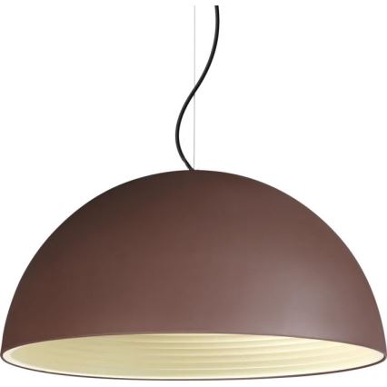 Ideal Lux - Luster na sajli FOLK 1xE27/60W/230V prečnik 50 cm braon