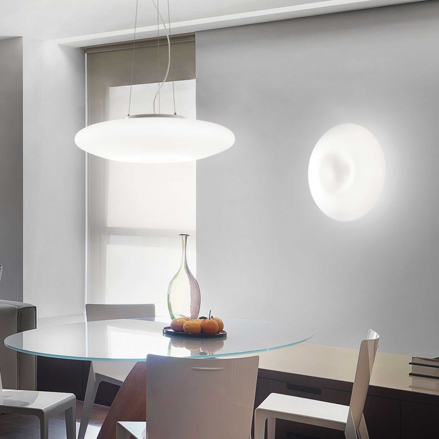 Ideal Lux - Luster na sajli GLORY 3xE27/60W/230V, prečnik 50 cm, beo