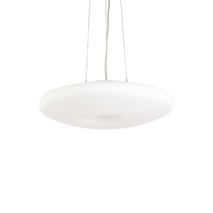 Ideal Lux - Luster na sajli GLORY 3xE27/60W/230V, prečnik 50 cm, beo
