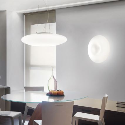 Ideal Lux - Luster na sajli GLORY 5xE27/60W/230V prečnik 60 cm, beli