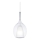 Ideal Lux - Luster na sajli KALIQUE 1xE27/42W/230V preč. 18 cm proziran