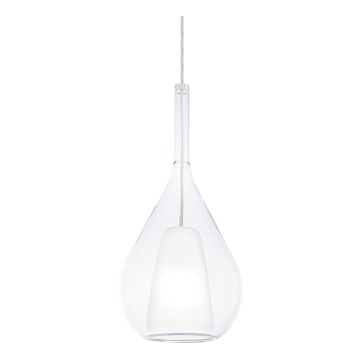 Ideal Lux - Luster na sajli KALIQUE 1xE27/42W/230V prečnik 18 cm proziran
