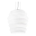 Ideal Lux - Luster na sajli KARMA 1xE27/60W/230V prečnik 38 cm bela
