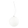 Ideal Lux - Luster na sajli MAPA 1xE27/42W/230V prečnik 30 cm bela