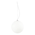 Ideal Lux - Luster na sajli MAPA 1xE27/42W/230V prečnik 30 cm beli