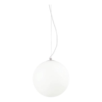 Ideal Lux - Luster na sajli MAPA 1xE27/42W/230V prečnik 30 cm beli