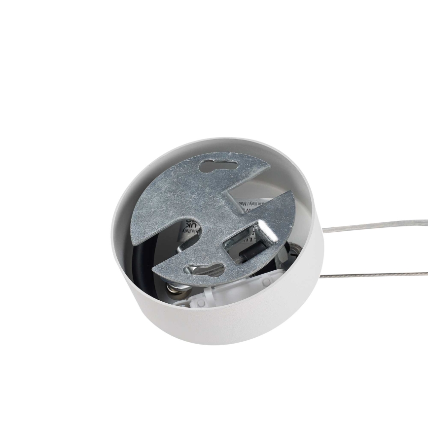 Ideal Lux - Luster na sajli MAPA 1xE27/42W/230V prečnik 30 cm beli