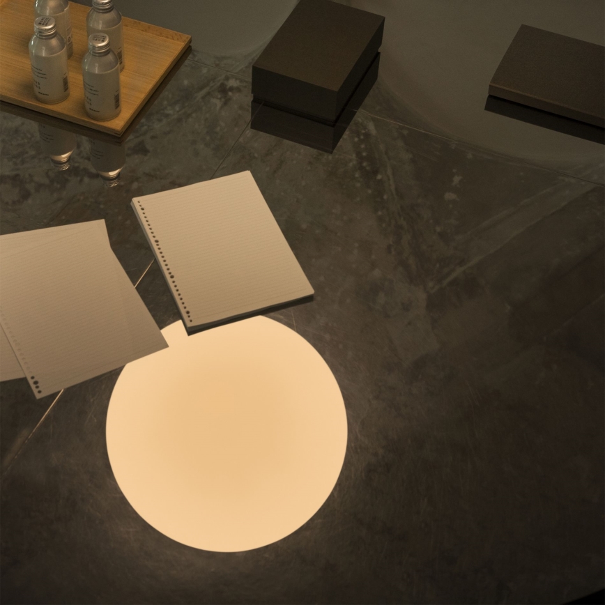 Ideal Lux - luster na sajli MAPA 1xE27/42W/230V prečnik 50 cm bela