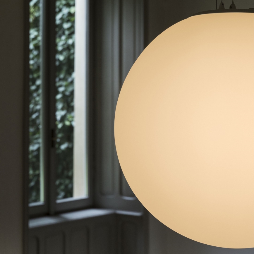 Ideal Lux - luster na sajli MAPA 1xE27/42W/230V prečnik 50 cm bela