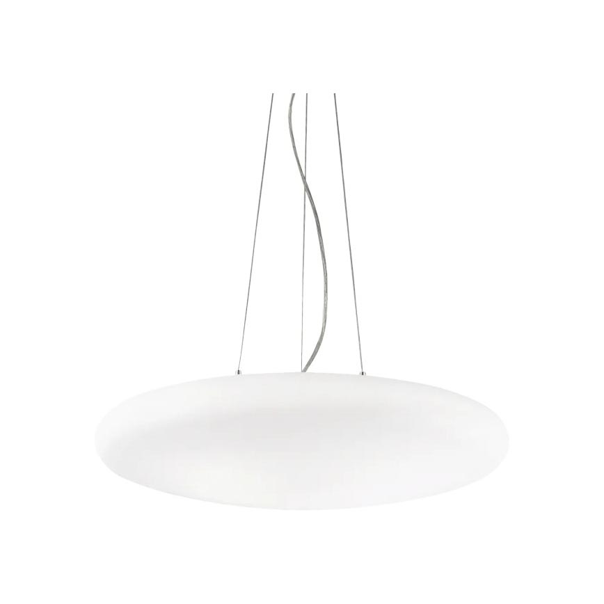 Ideal Lux - Luster na sajli SMARTIES 3xE27/42W/230V prečnik 42,5 cm bela