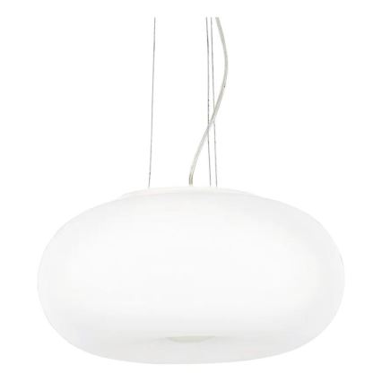 Ideal Lux - Luster na sajli ULISSE 3xE27/60W/230V, prečnik 52 cm, bela