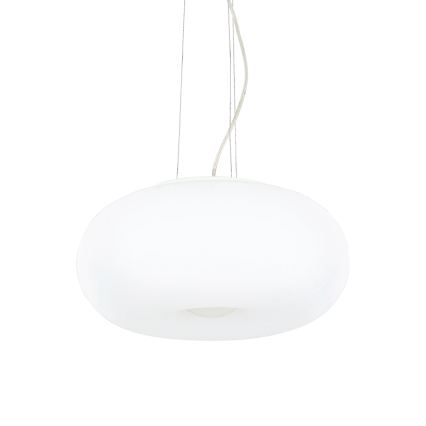 Ideal Lux - Luster na sajli ULISSE 3xE27/60W/230V Ø 42 cm bela