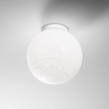 Ideal Lux - Plafonska svetiljka CARTA 1xE27/25W/230V prečnik 40 cm bela