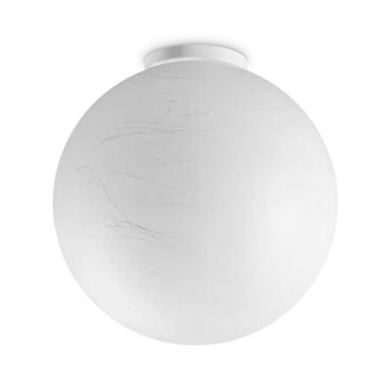 Ideal Lux - Plafonsko svetlo CARTA 1xE27/25W/230V prečnik 30 cm belo