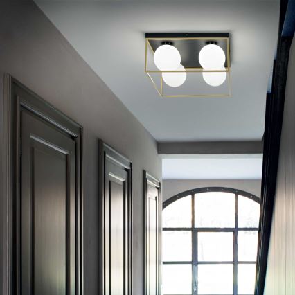 Ideal Lux - plafonsko svetlo LINGOTTO 4xE14/40W/230V