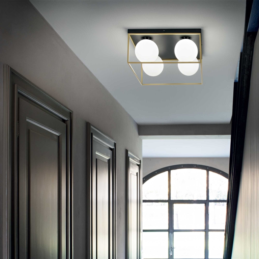 Ideal Lux - plafonsko svetlo LINGOTTO 4xE14/40W/230V