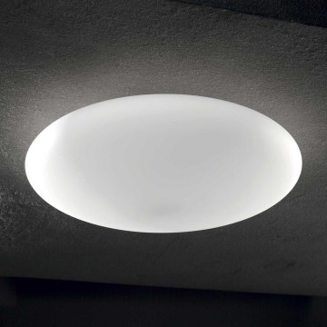 Ideal Lux - Plafonsko svetlo SMARTIES 2xE27/42W/230V prečnika 42,5 cm belo