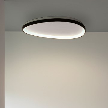 Ideal Lux - prigušiva LED plafonska svetiljka GEMINI LED/42W/230V prečnik 81 cm CRI 90 crna