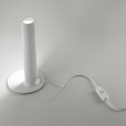 Ideal Lux - prigušiva LED stona lampa DORICA LED/8W/230V CRI 90 bela