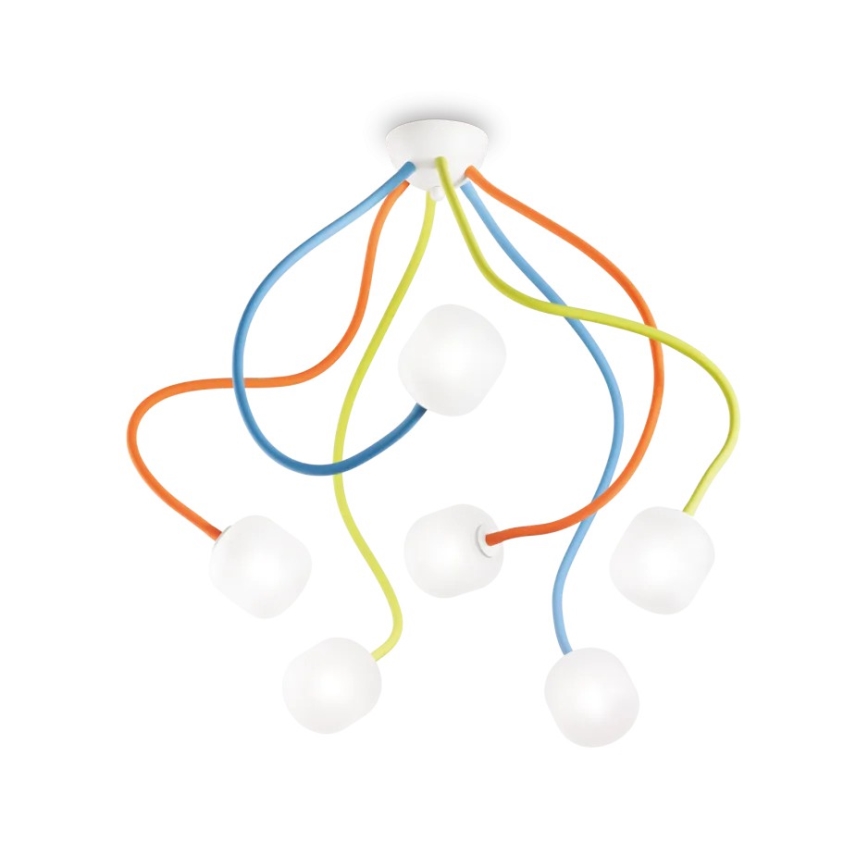 Ideal Lux - Rezervni abažur za luster OCTOPUS G9 prečnika 10 cm, beo