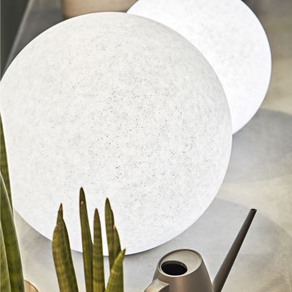 Ideal Lux - Spoljašnja lampa DORIS 1xE27/60W/230V prečnika 30 cm IP44 siva