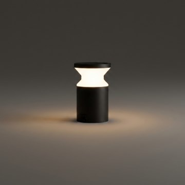 Ideal Lux - Spoljašnja lampa TORRE 1xE27/15W/230V 22 cm IP65 crna