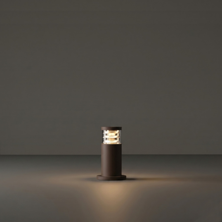 Ideal Lux - Spoljašnja lampa TRONCO 1xE27/42W/230V 25 cm IP65 braon
