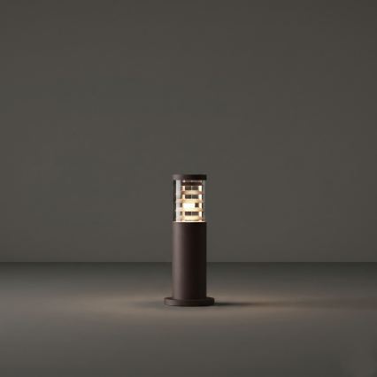 Ideal Lux - Spoljašnja lampa TRONCO 1xE27/42W/230V 40 cm IP65 braon