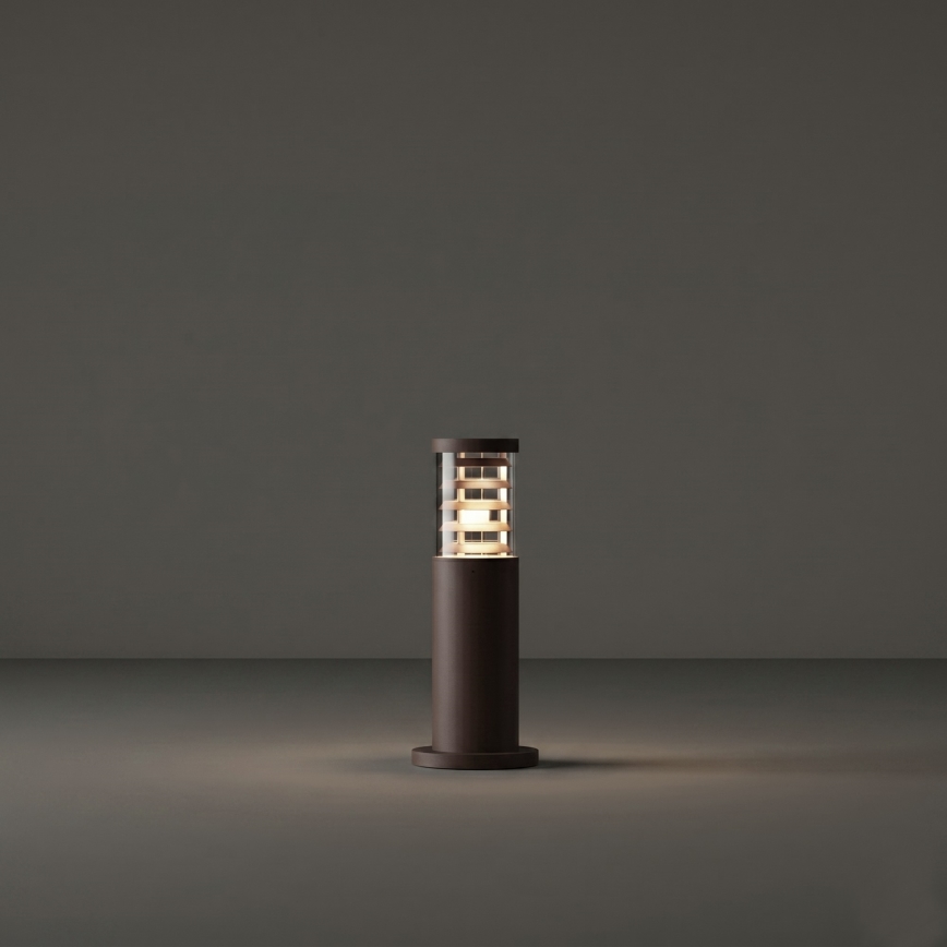 Ideal Lux - Spoljašnja lampa TRONCO 1xE27/42W/230V 40 cm IP65 braon