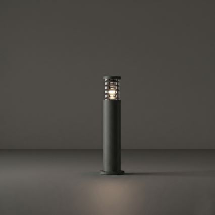 Ideal Lux - Spoljašnja lampa TRONCO 1xE27/42W/230V 60 cm IP65 antracit