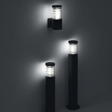 Ideal Lux - Spoljašnja lampa TRONCO 1xE27/42W/230V 60 cm IP65 crna