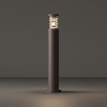 Ideal Lux - Spoljašnja lampa TRONCO 1xE27/42W/230V 80 cm IP65 braon