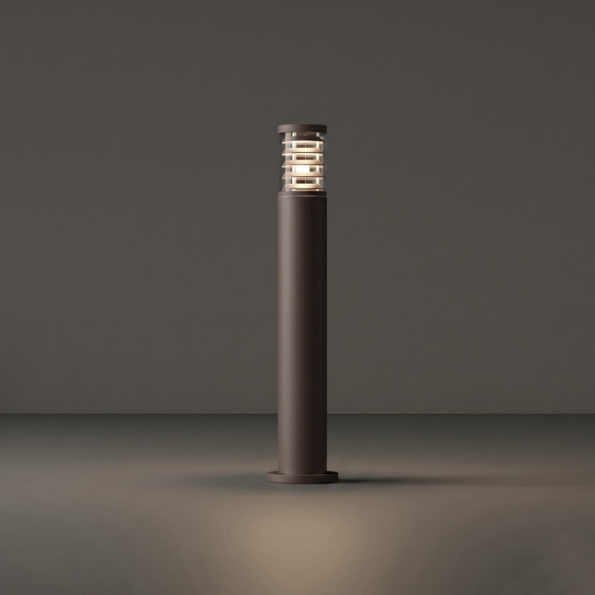 Ideal Lux - Spoljašnja lampa TRONCO 1xE27/42W/230V 80 cm IP65 braon