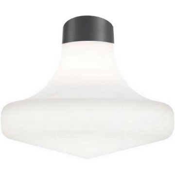 Ideal Lux - Spoljašnja plafonska svetiljka CLIO 1xE27/42W/230V IP44 antracit