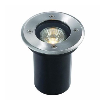 Ideal Lux - Spoljašnja ugradna svetiljka PARK 1xGU10/20W/230V IP65 matni hrom