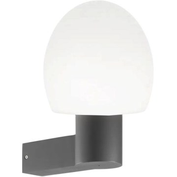 Ideal Lux - Spoljašnja zidna lampa CLIO 1xE27/42W/230V IP44 antracit