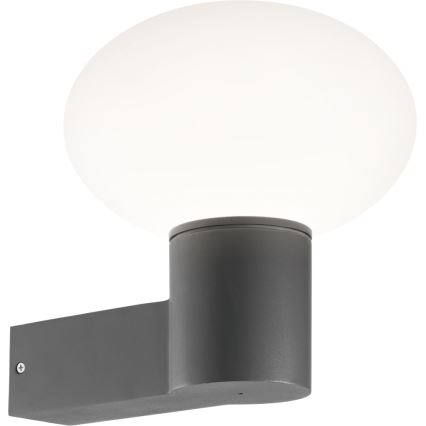 Ideal Lux - Spoljašnja zidna lampa CLIO 1xE27/42W/230V IP44 antracit